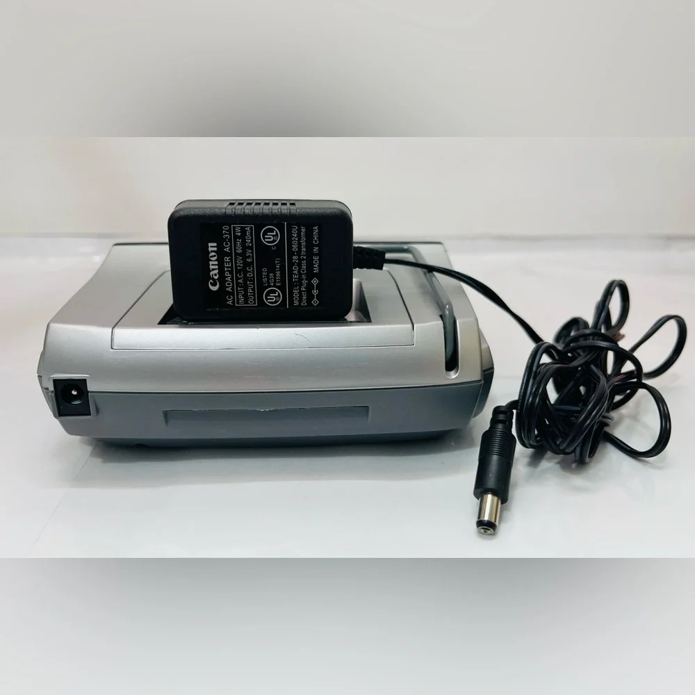 Canon Desk Calculator in Silver with Black, Red & Blue Keys